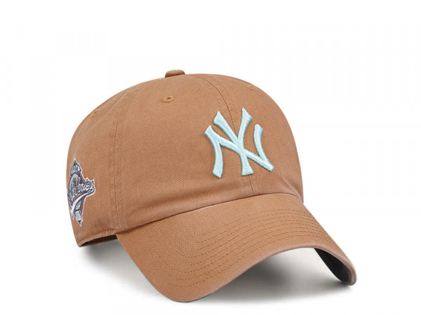 47Brand New York Yankees World Series 1996 Camel Double Under Clean Up Strapback Cap