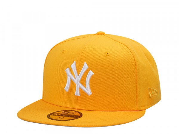 New Era New York Yankees Yellow Gold Edition 59Fifty Fitted Cap