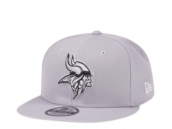 New Era Minnesota Vikings All about Gray Edition 9Fifty Snapback Cap