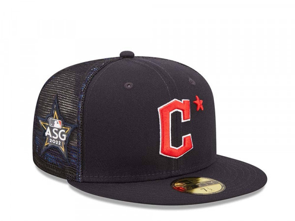 New Era Cleveland Guardians All Star Game 2022 Workout Trucker 59Fifty Fitted Cap