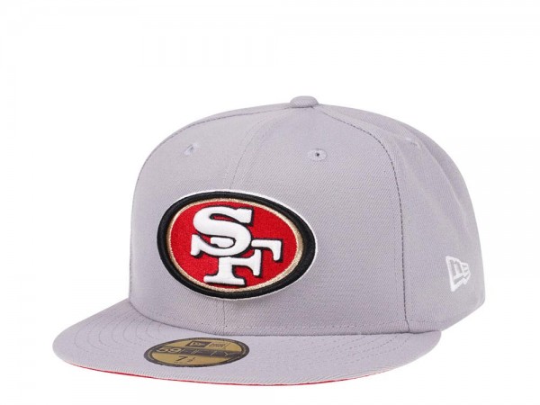 New Era San Francisco 49ers Fresh Grey Edition 59Fifty Fitted Cap