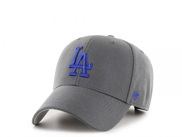 47Brand Los Angeles Dodgers Gray and Blue Classic Strapback Cap