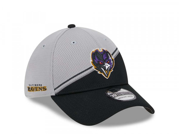 New Era Baltimore Ravens NFL Sideline 2023 39Thirty Stretch Cap