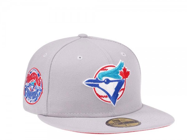 New Era Toronto Blue Jays World Back to Back Fresh Grey Edition 59Fifty Fitted Cap