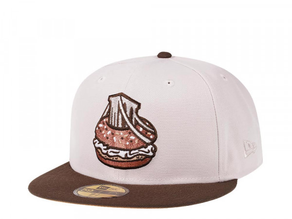 New Era Brooklyn Cyclones Copper Bagels Two Tone Edition 59Fifty Fitted Cap