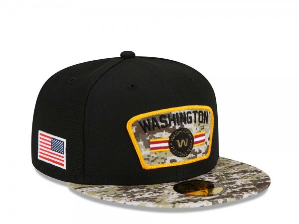 New Era Washington Football Team Salute to Service 21 59Fifty Fitted Cap