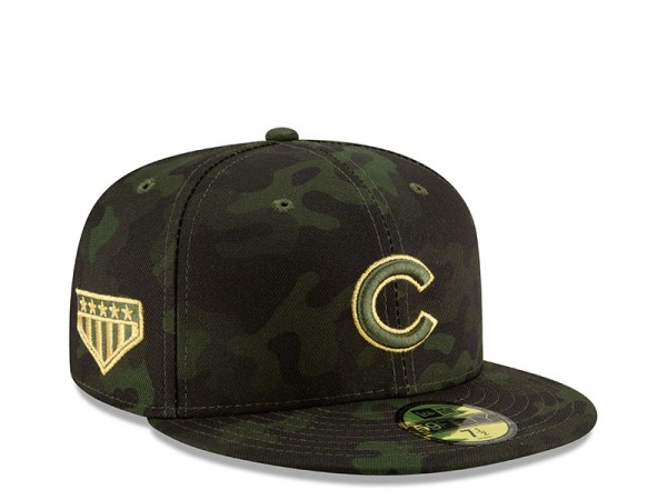 New Era Chicago Cubs Armed Forces Day On Field Fitted 59Fifty Cap