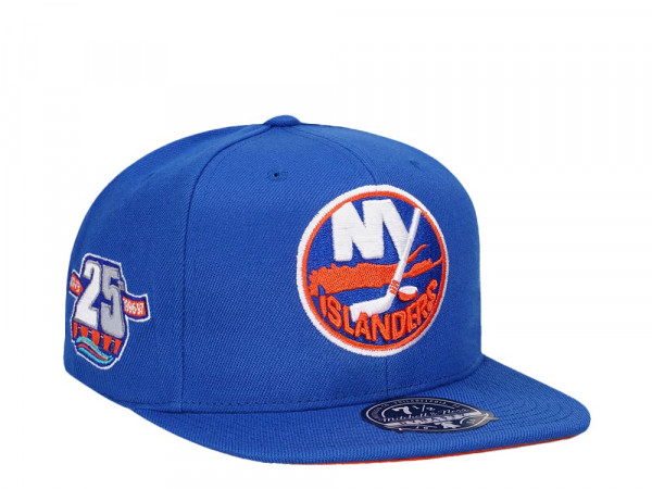 Mitchell & Ness New York Islanders 25th Anniversary Edition Dynasty Fitted Cap