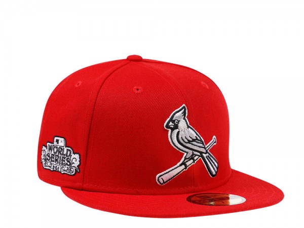 New Era St. Louis Cardinals World Series 2011 Platinum Red Pink Edition 59Fifty Fitted Cap