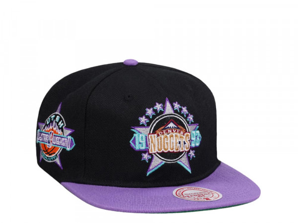 Mitchell & Ness Denver Nuggets Two Tone Deadstock Hardwood Classic Snapback Cap
