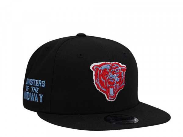 New Era Chicago Bears Monsters Of The Midway Black Edition 9Fifty Snapback Cap