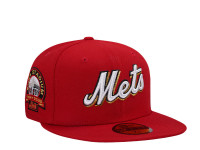 New Era New York Mets Shea Stadium Red Prime Edition 59Fifty Fitted Cap