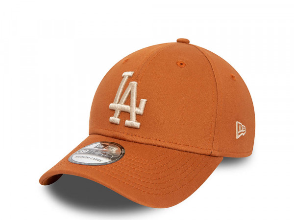 New Era Los Angeles Dodgers Brown League Essential Edition 39Thirty Stretch Cap