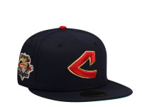New Era Cleveland Indians American League Throwback Edition 59Fifty Fitted Cap