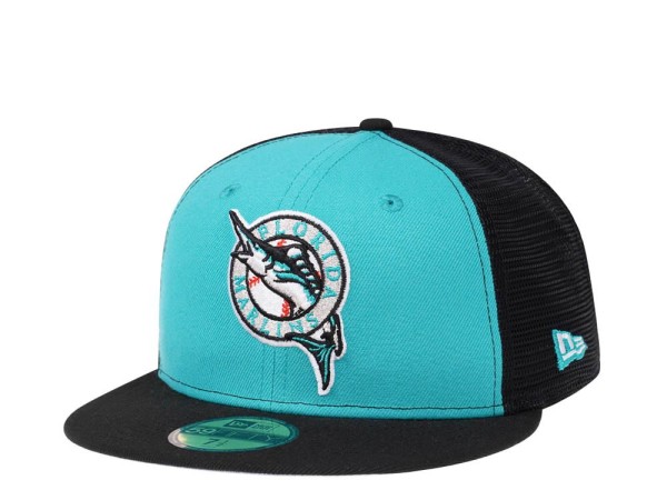 New Era Florida Marlins Classic Trucker Edition 59Fifty Fitted Cap