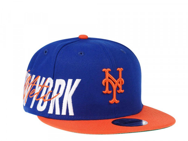 New Era New York Mets Blue Sidefront Edition 9Fifty Snapback Cap
