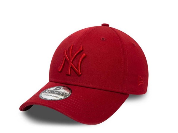 New Era New York Yankees Red 39Thirty Stretch Cap