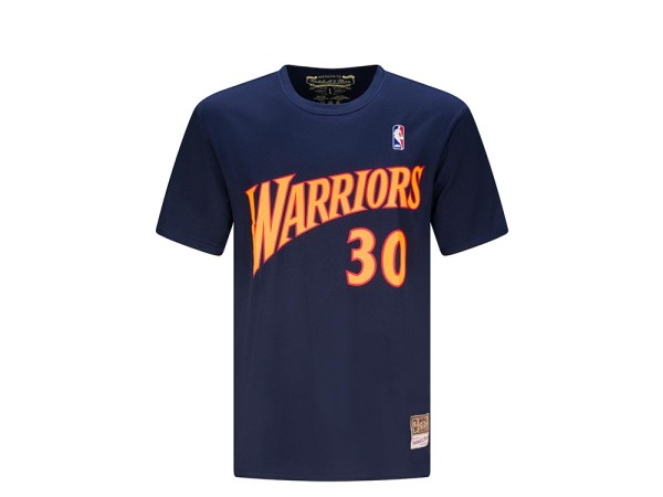 Mitchell & Ness Golden State Warriors - Stephen Curry Name & Number T-Shirt