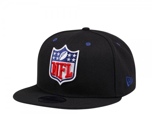New Era NFL Logo Shield Black and Blue Edition 9Fifty Snapback Cap
