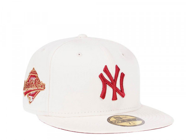 New Era New York Yankees World Series 1996 Cream Edition 59Fifty Fitted Cap