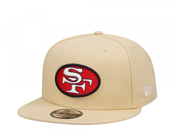 New Era San Francisco 49ers Gold Edition 9Fifty Snapback Cap