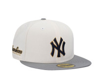 New Era New York Yankees Chrome Gold Two Tone Edition 59Fifty Fitted Cap