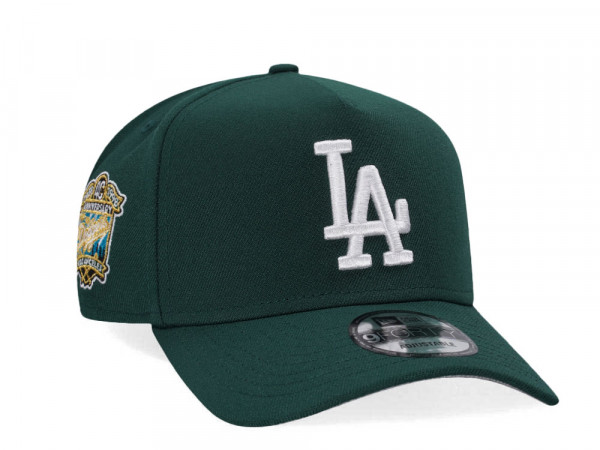 New Era Los Angeles Dodgers 40th Anniversary Dark Green Edition A Frame Snapback Cap