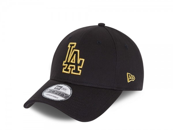 New Era Los Angeles Dodgers Metallic Logo 9Forty Strapback Cap
