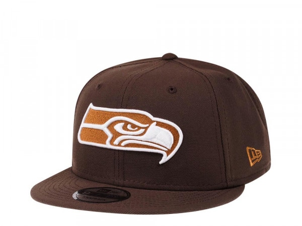 New Era Seattle Seahawks Brown Caramel Edition 9Fifty Snapback Cap