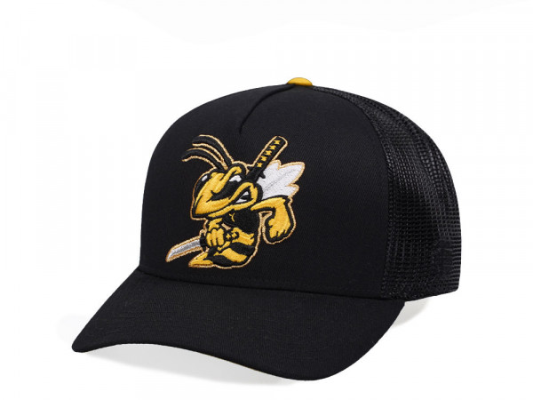 Good Hats Killer Bee Black Trucker Snapback Cap