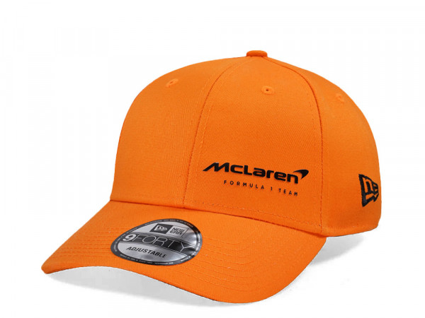 New Era McLaren Flawless Orange 9Forty Snapback Cap