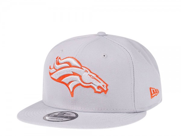New Era Denver Broncos Orange Pop Edition 9Fifty Snapback Cap