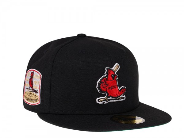 New Era St. Louis Cardinals World Series 1967 Black Throwback Edition 59Fifty Fitted Cap