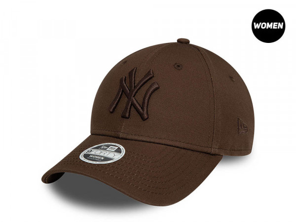 New Era New York Yankees League Essential Walnut Womens 9Forty Snapback Cap
