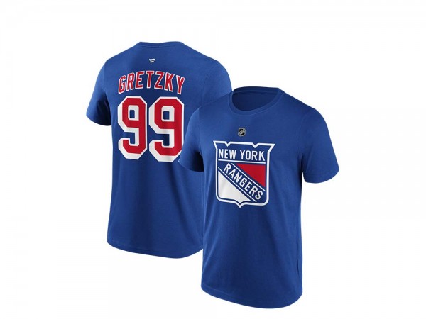 Fanatics New York Rangers Wayne Gretzky Name & Number T-Shirt