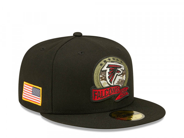 New Era Atlanta Falcons Salute to Service 2022 Fitted 59Fifty Cap