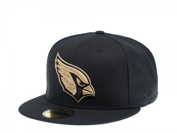 New Era Arizona Cardinals Black and Gold Edition 59Fifty Fitted Cap