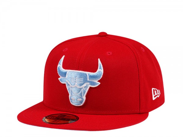 New Era Chicago Bulls Fire and Ice Edition 59Fifty Fitted Cap