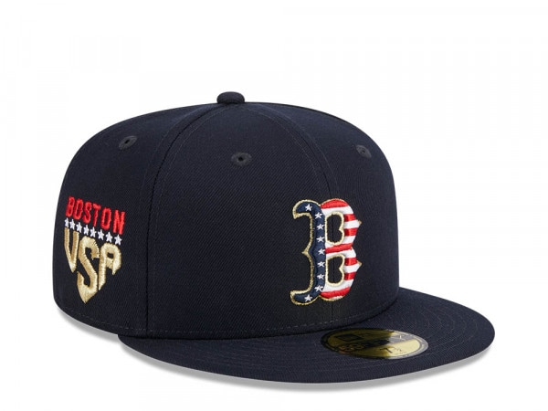 New Era Boston Red Sox 4th of July 23 Authentic On-Field 59Fifty Fitted Cap