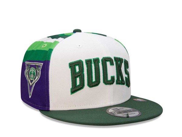 New Era Milwaukee Bucks NBA City Edition 21-22 9Fifty Snapback Cap