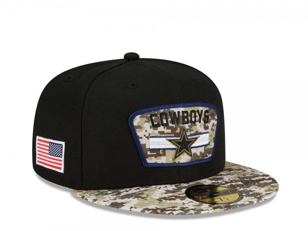 New Era Dallas Cowboys Salute to Service 21 59Fifty Fitted Cap