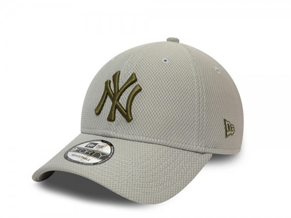 New Era New York Yankees Diamond Era Gray 9Forty Snapback Cap