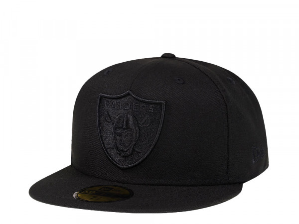 New Era Oakland Raiders All About Black Edition 59Fifty Fitted Cap