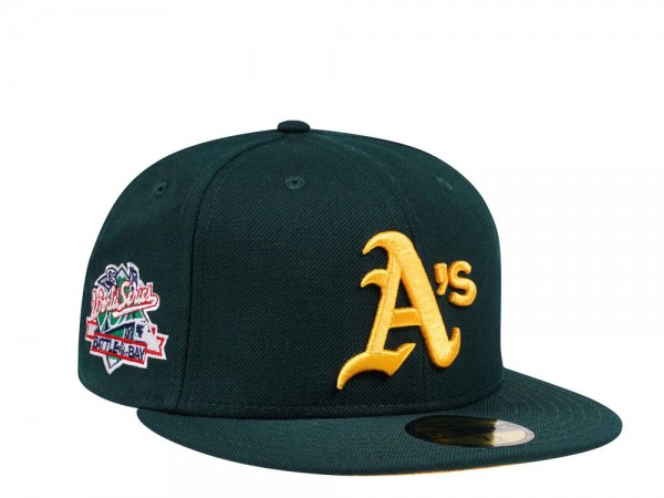 New Era Oakland Athletics World Series 1989 Green and Gold Edition 59Fifty Fitted Cap