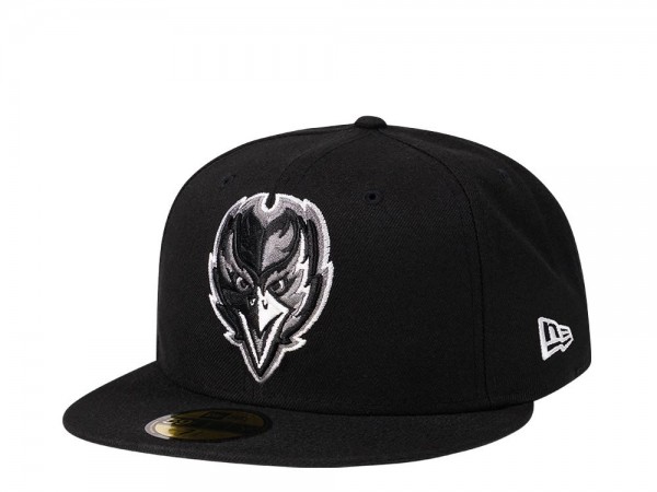 New Era Baltimore Ravens Steel Black Edition 59Fifty Fitted Cap