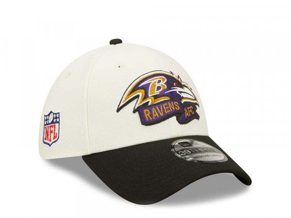 New Era Baltimore Ravens NFL Sideline 2022 39Thirty Stretch Cap