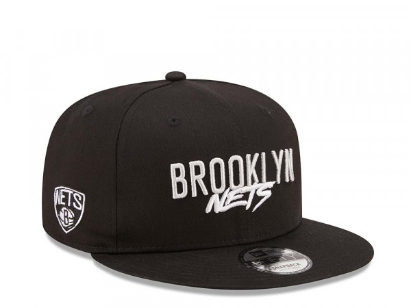 New Era Brooklyn Nets Sript Team 9fifty Snapback Cap