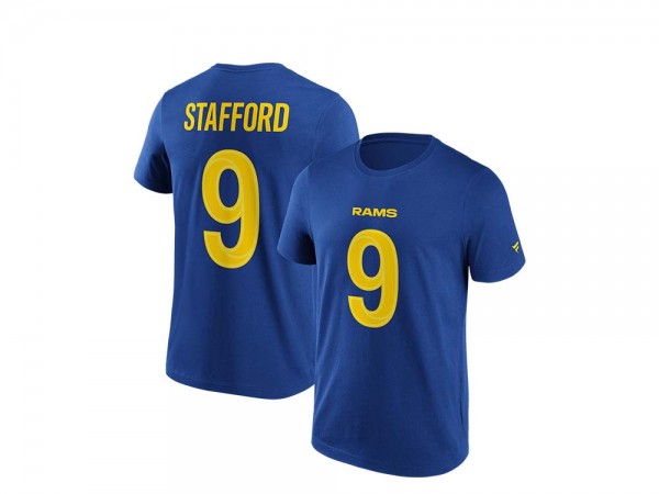 Fanatics Los Angeles Rams Matthew Stafford Name & Number T-Shirt