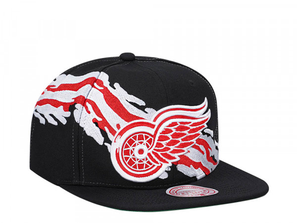 Mitchell & Ness Detroit Red Wings Vintage Paintbrush Snapback Cap