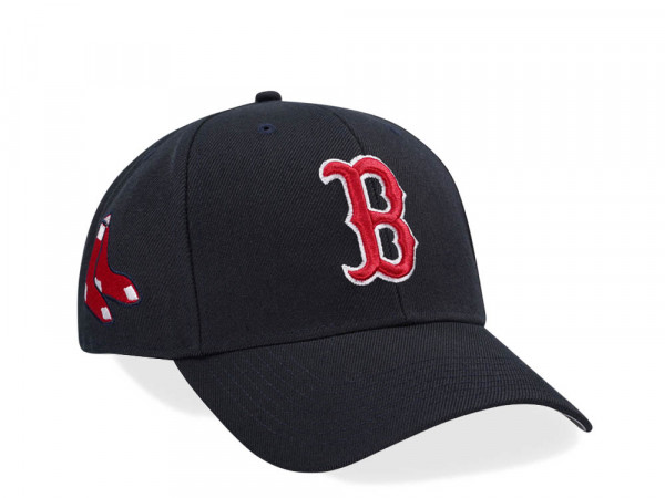 47Brand Boston Red Sox Navy Sure Shot MVP Snapback Cap